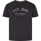 North 56°4 / North 56Denim North 56Denim printed t-shirt T-shirt 0099 Black