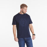 North 56°4 / North 56Denim North 56°4 T-shirt W/Big Embroidery T-shirt 0580 Navy Blue