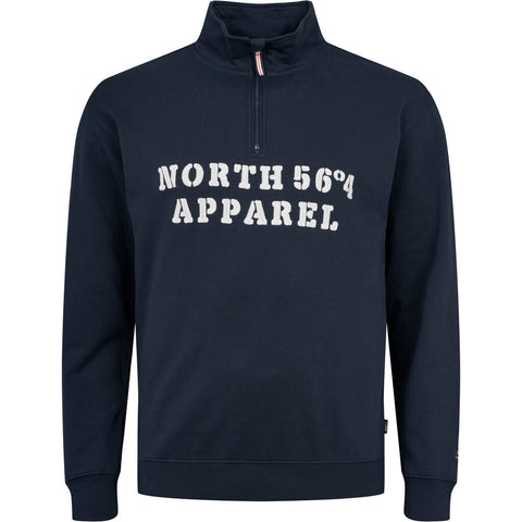 North 56°4 / North 56Denim North 56°4 half zip sweat Sweatshirt 0580 Navy Blue