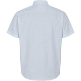 North 56°4 / North 56Denim North 56°4 pinstriped shirt SS Shirt SS 0520 Light Blue