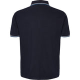 North 56°4 / North 56Denim North 56°4 pique polo stretch w/contrast TALL Polo SS 0580 Navy Blue
